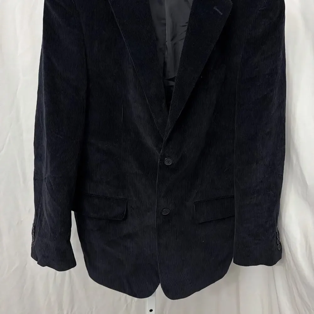 Saddlebred Mens Corduroy Sport Coat Size 40R